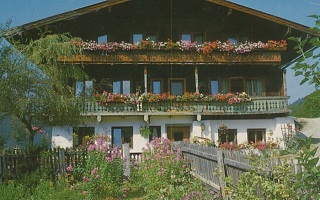 historische Ansicht Eggerhof im Sommer