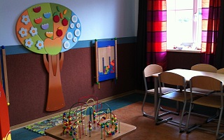children's game room at the Eggerhof