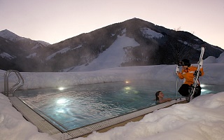 heated outdoor pool