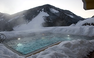 heated outdoor pool
